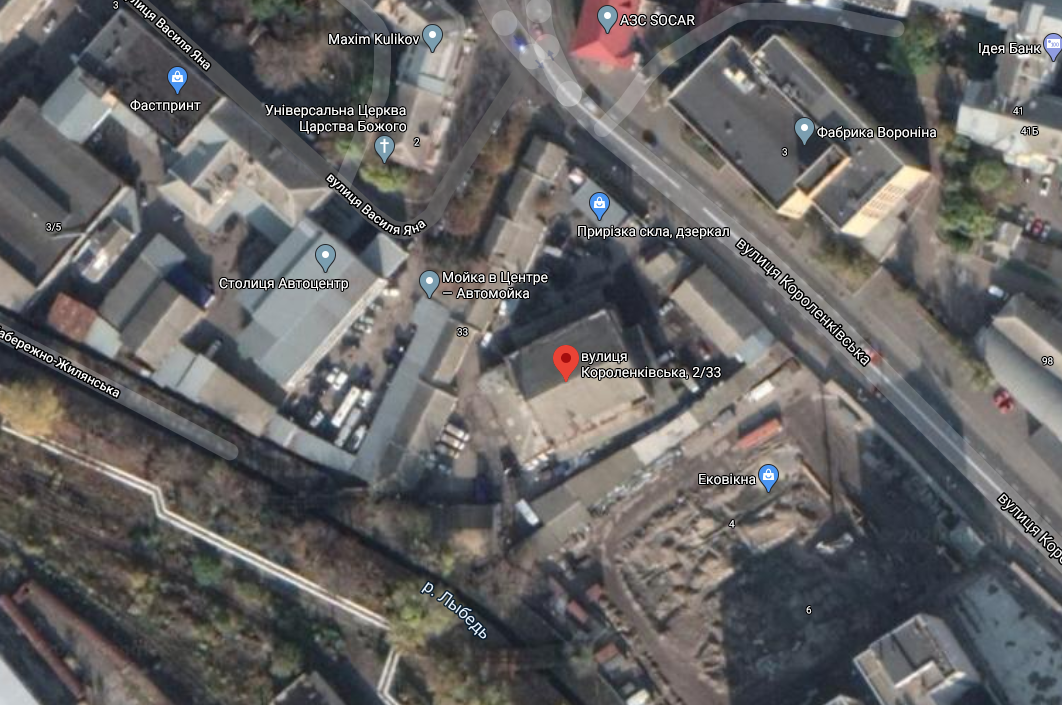 Land in Kiev (Korolenkivska str., 2/33)