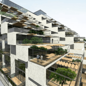 Multifunctional residential complex on Tomashikova