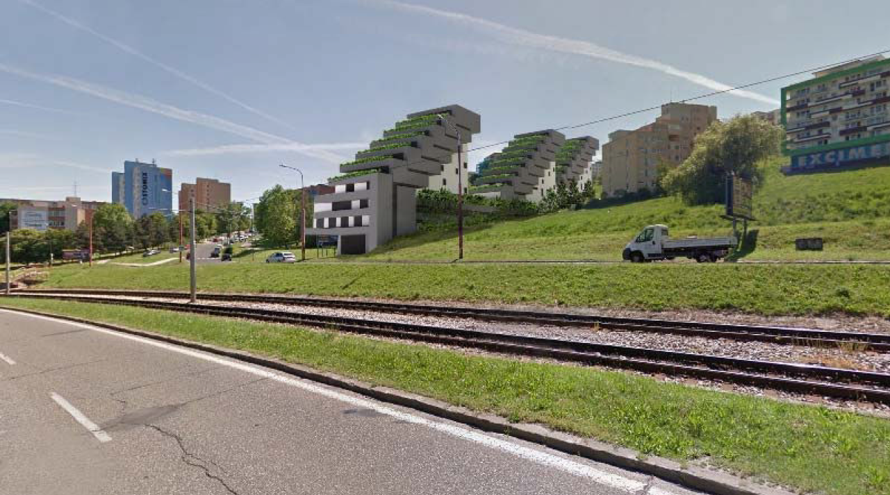 Проект строительства жилого комплекса Karlovske Terrasy в Братиславе, Словакия Проект строительства жилого комплекса Karlovske Terrasy в Братиславе, Словакия